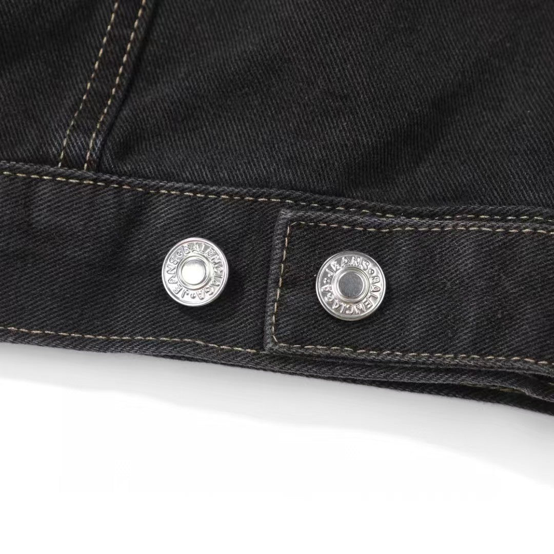 Denim loose jacket