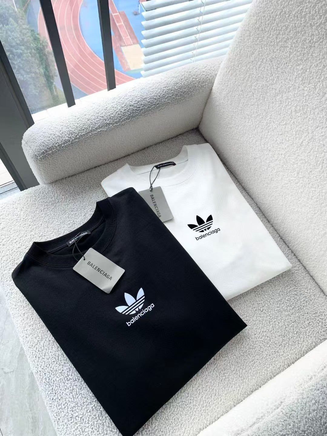 New trendy couple's short sleeved T-shirt