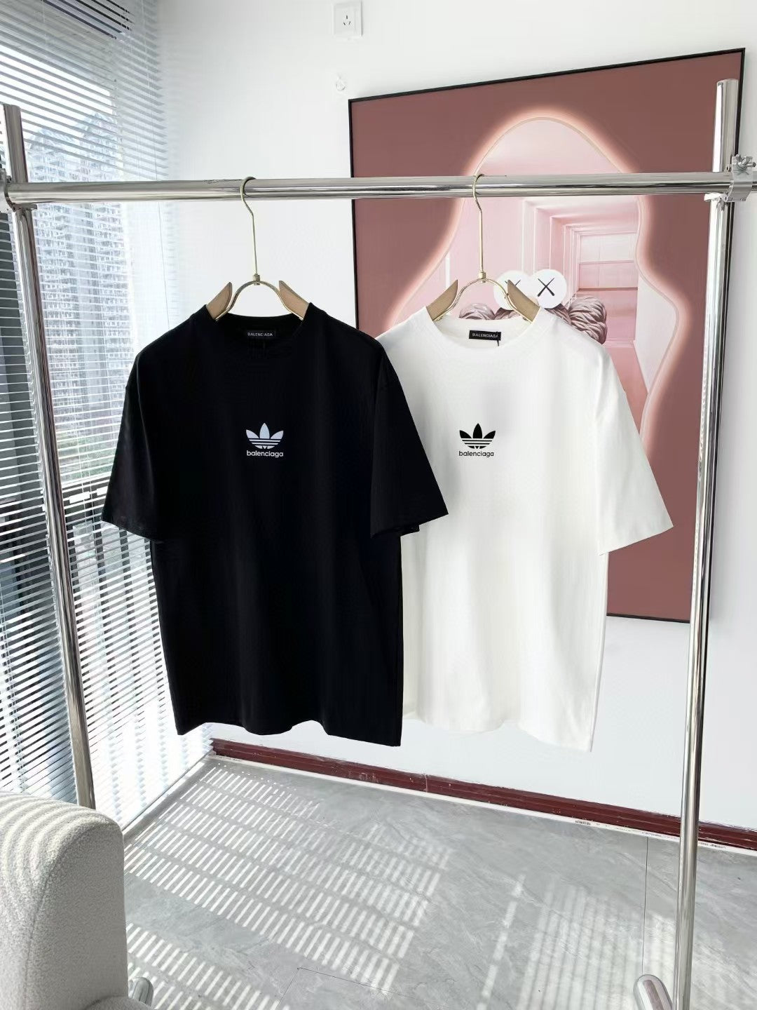 New trendy couple's short sleeved T-shirt