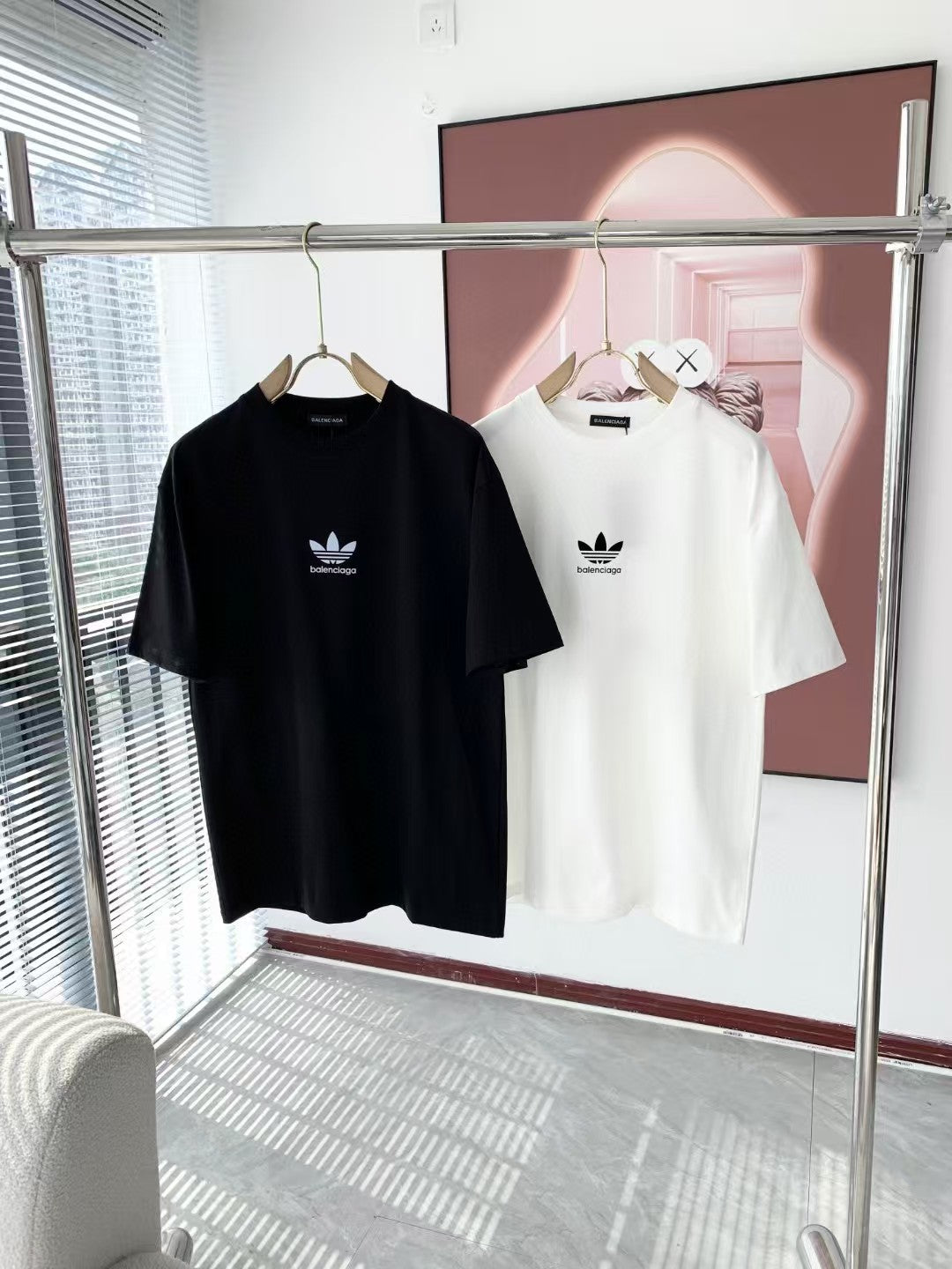 New trendy couple's short sleeved T-shirt
