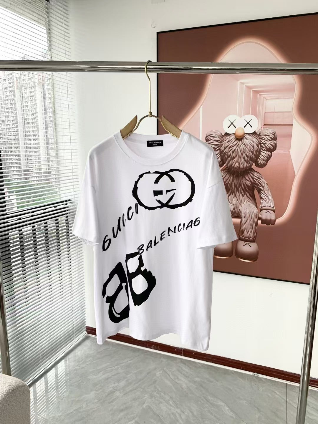 New trendy couple's short sleeved T-shirt