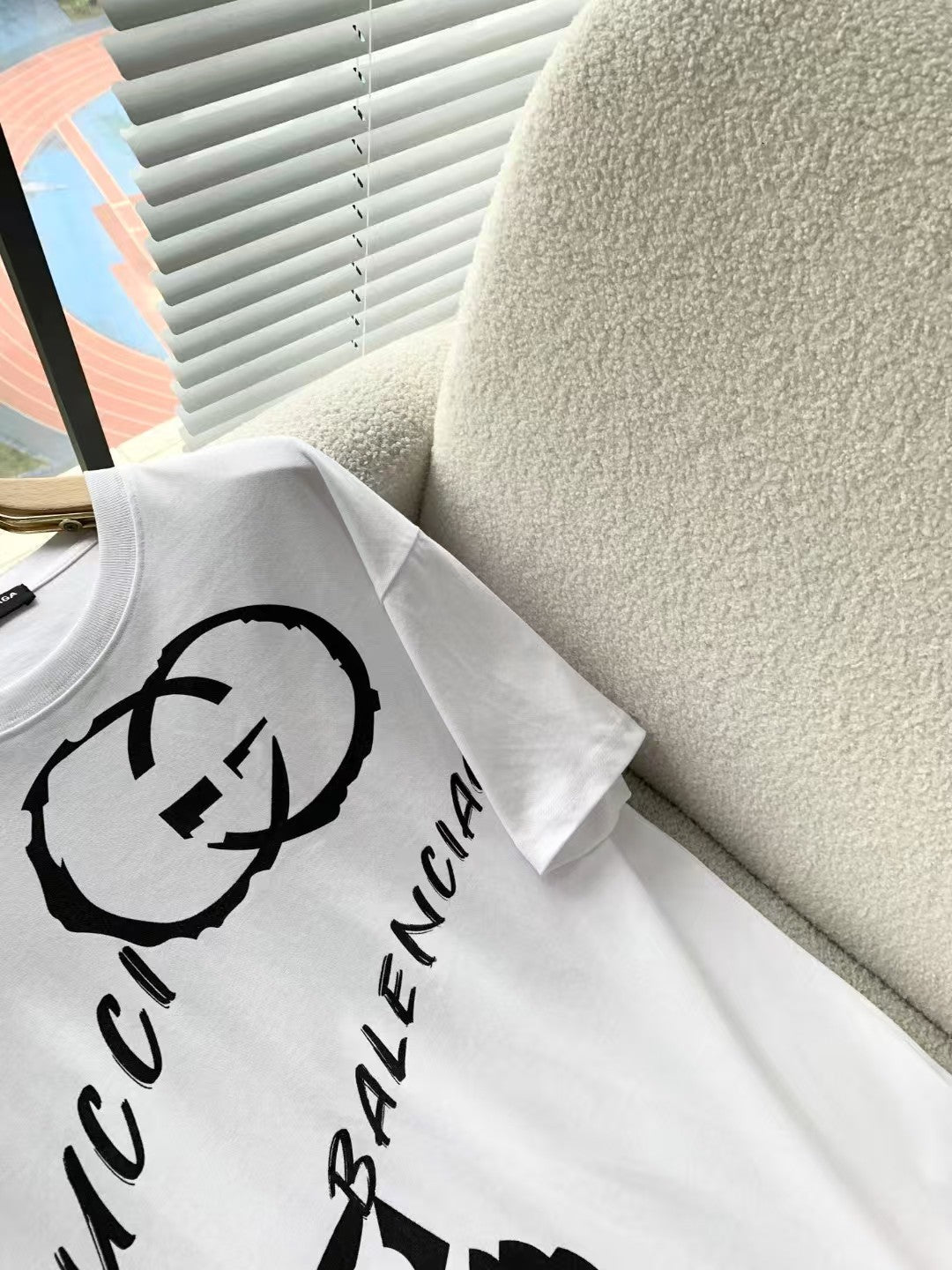 New trendy couple's short sleeved T-shirt