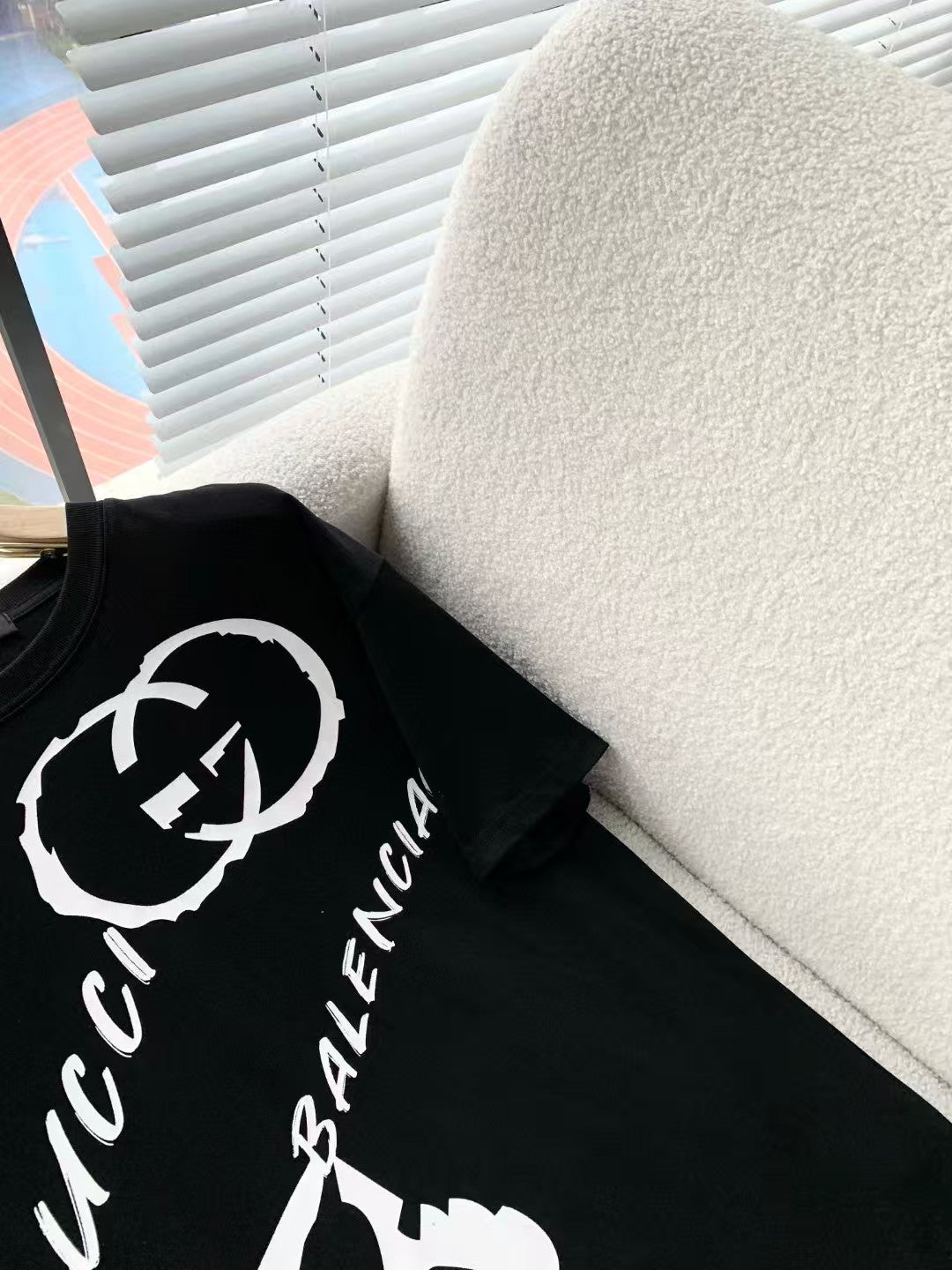 New trendy couple's short sleeved T-shirt