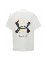 English letter short sleeved T-shirt
