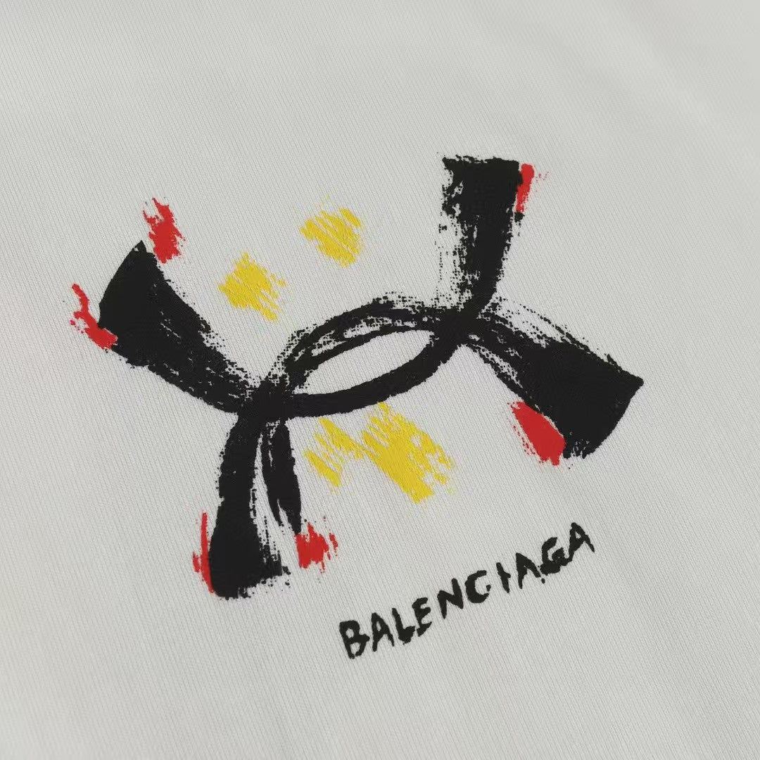 English letter short sleeved T-shirt