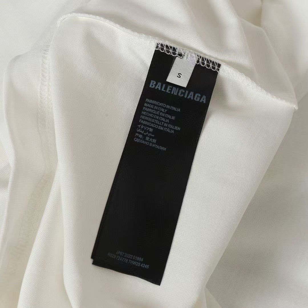 English letter short sleeved T-shirt