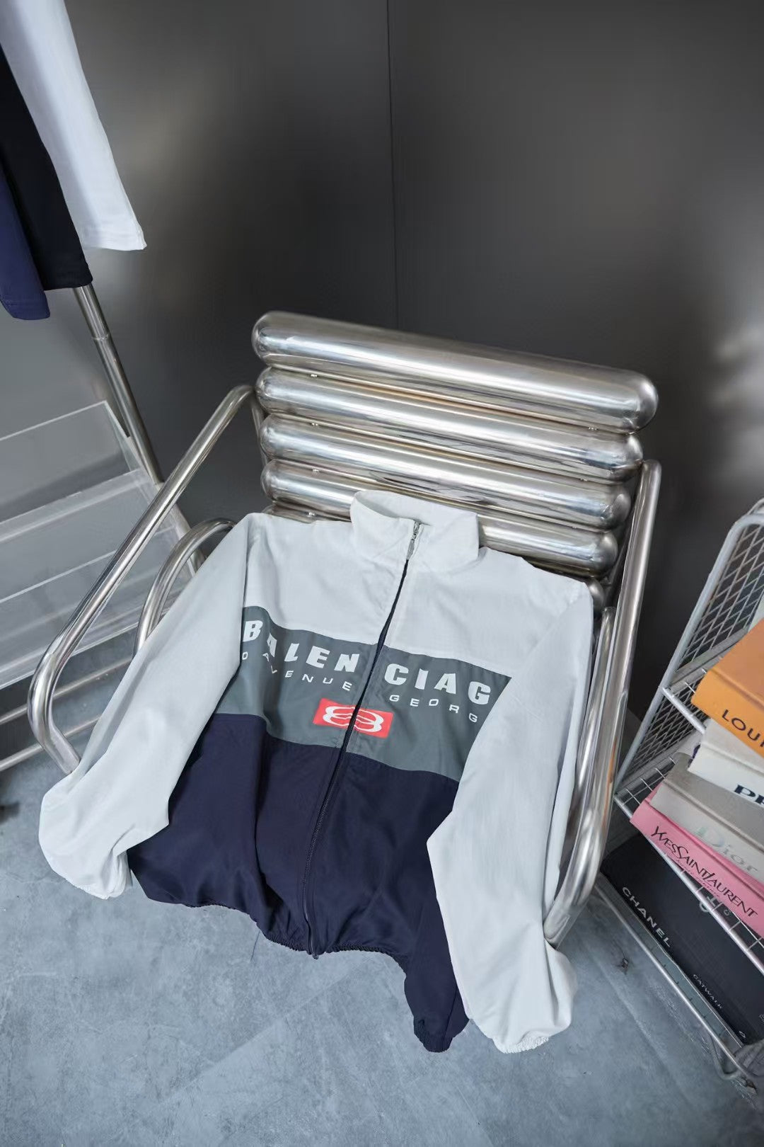 New printed spliced submachine jacket