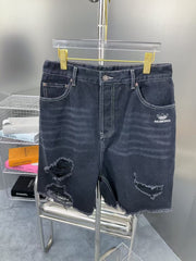 New double-sided spliced shorts
