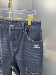 New double-sided spliced shorts