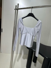 Hot silver long sleeves