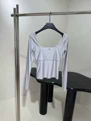 Hot silver long sleeves
