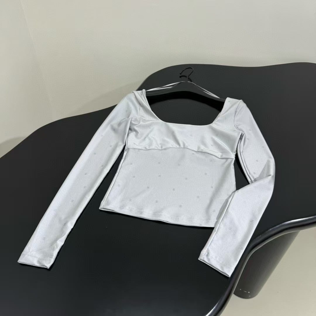 Hot silver long sleeves