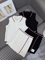 New vest top ➕ Half skirt set/