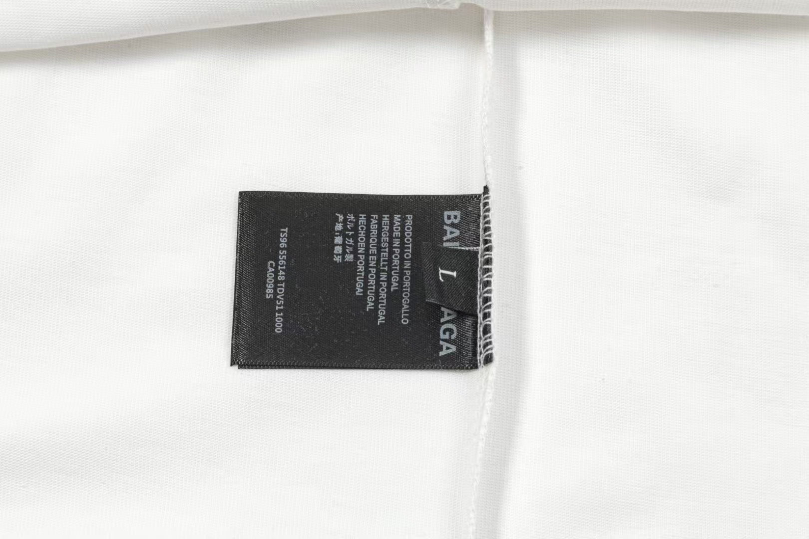 Letter short sleeved T-shirt