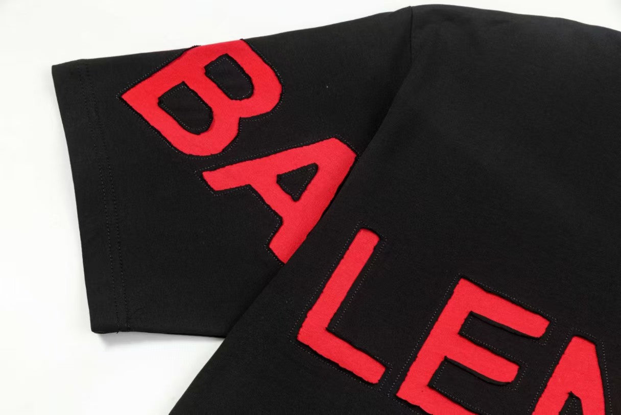 Letter short sleeved T-shirt