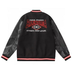 Embroidered baseball jersey with towel