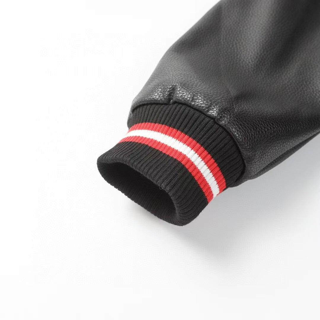 Embroidered baseball jersey with towel
