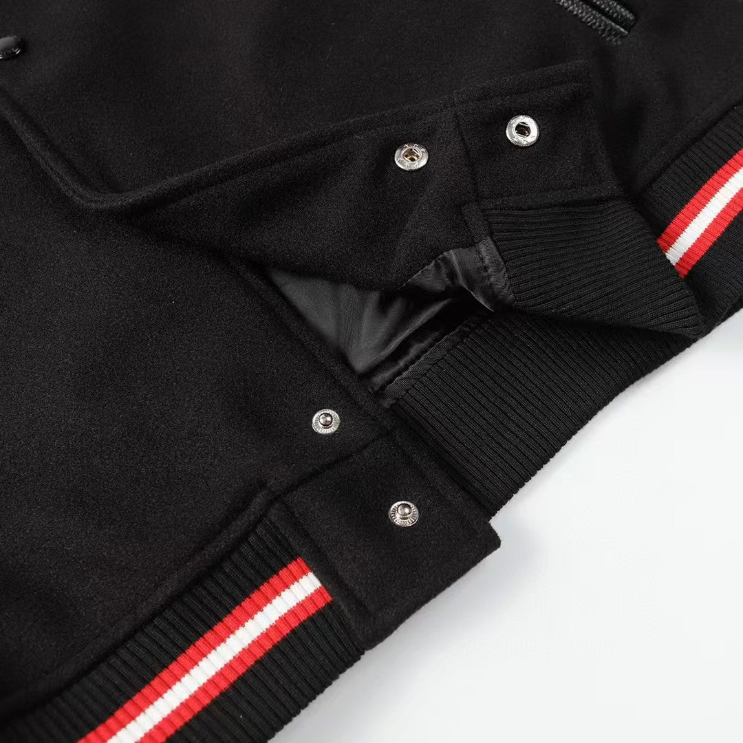 Embroidered baseball jersey with towel