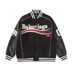 Embroidered baseball jersey with towel