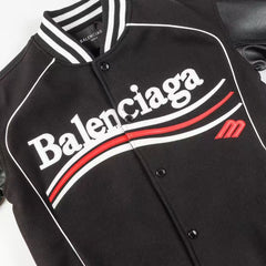 Embroidered baseball jersey with towel