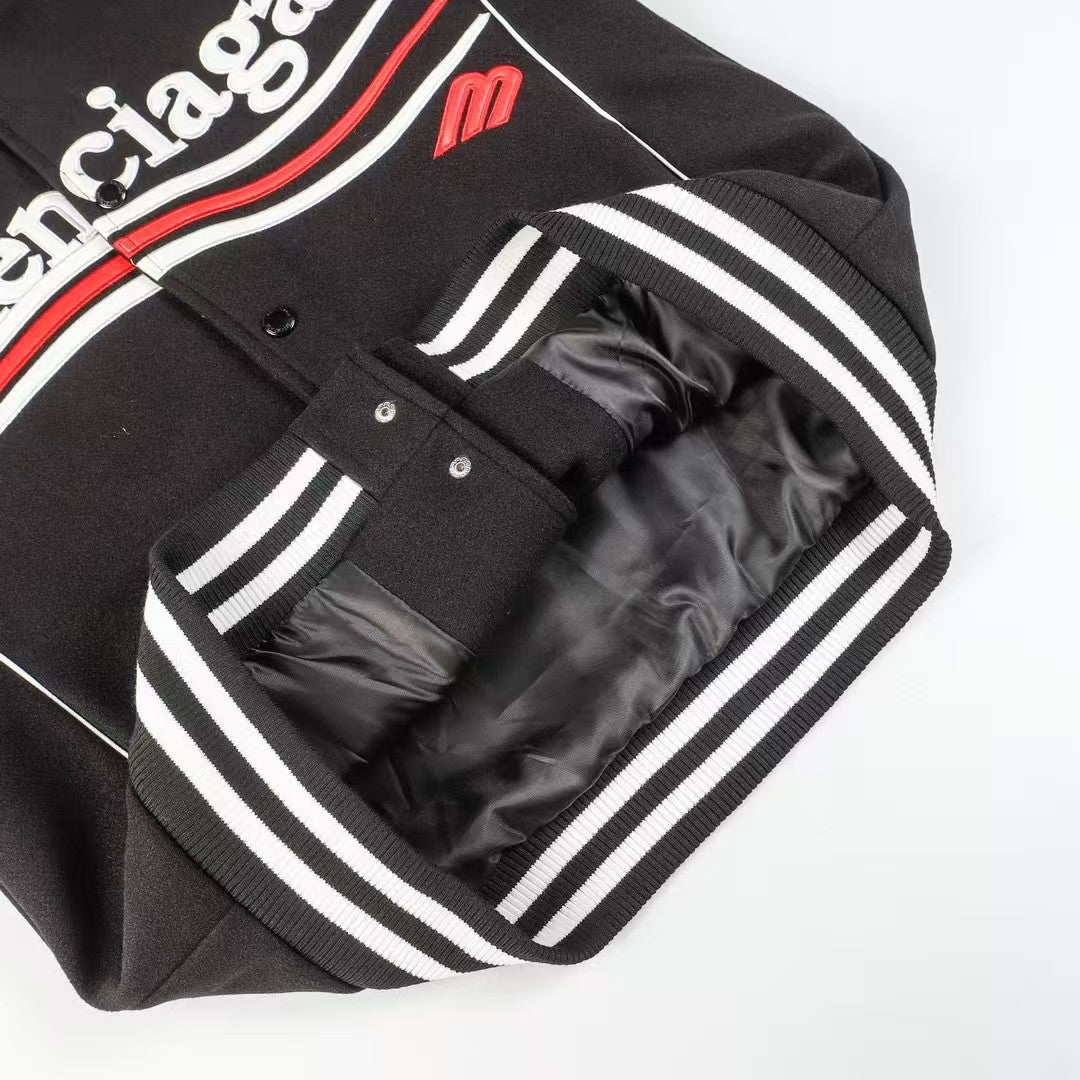 Embroidered baseball jersey with towel