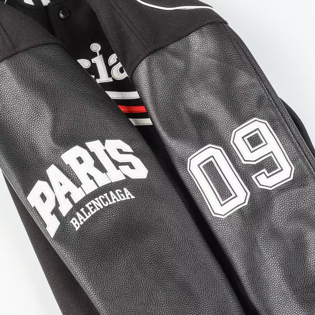 Embroidered baseball jersey with towel