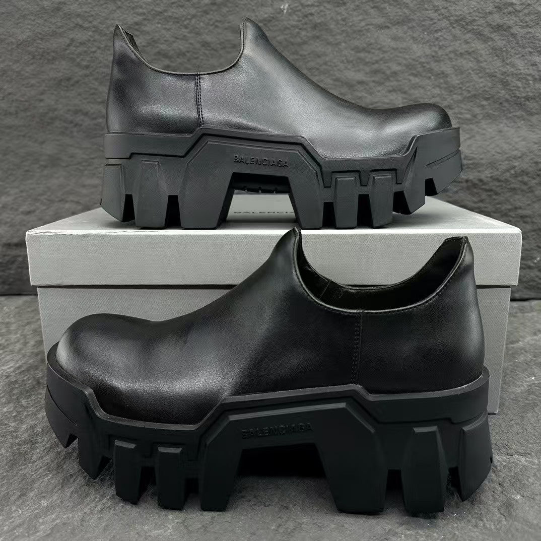 Men's and women's shoeless derby shoes