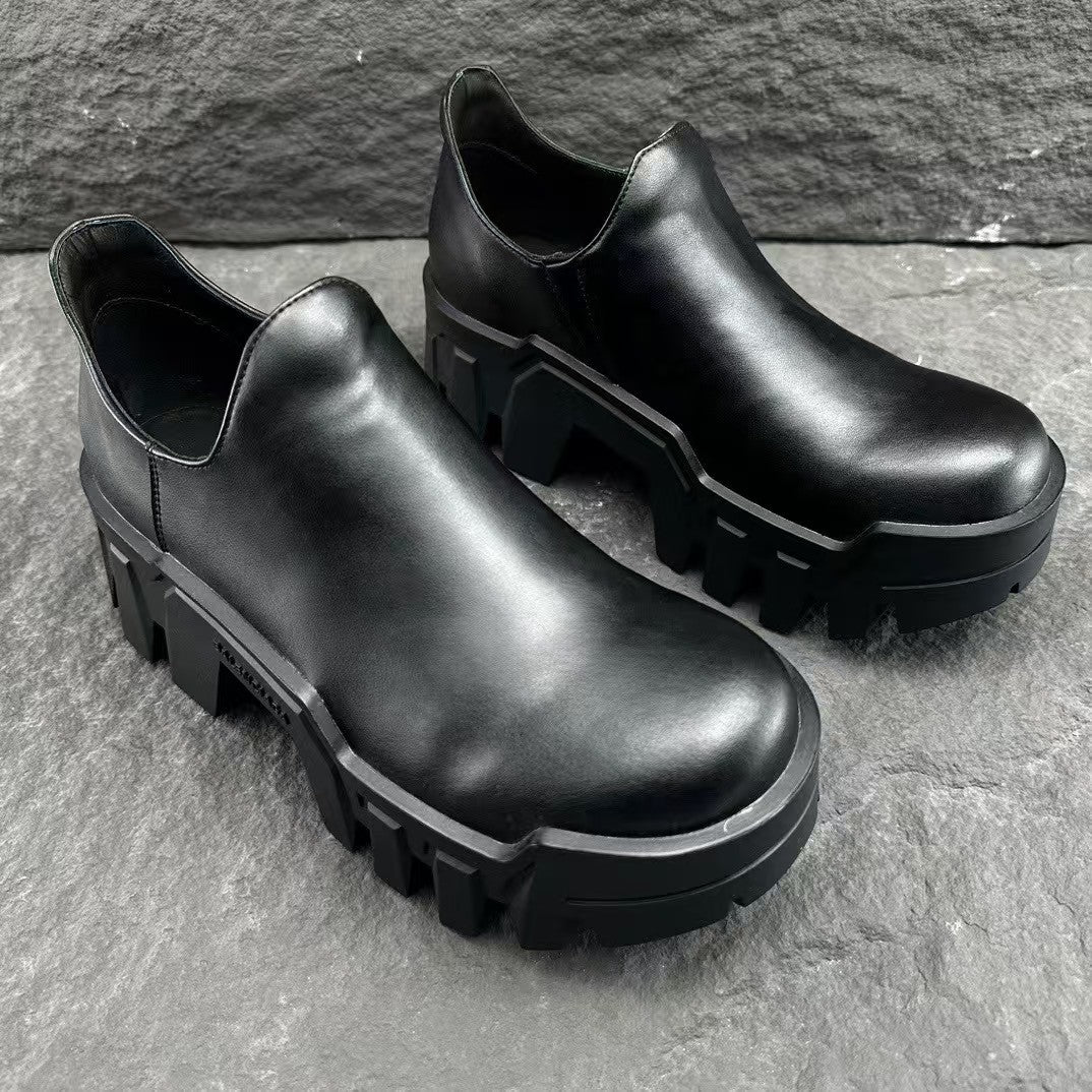 Men's and women's shoeless derby shoes