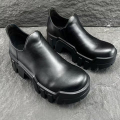 Men's and women's shoeless derby shoes