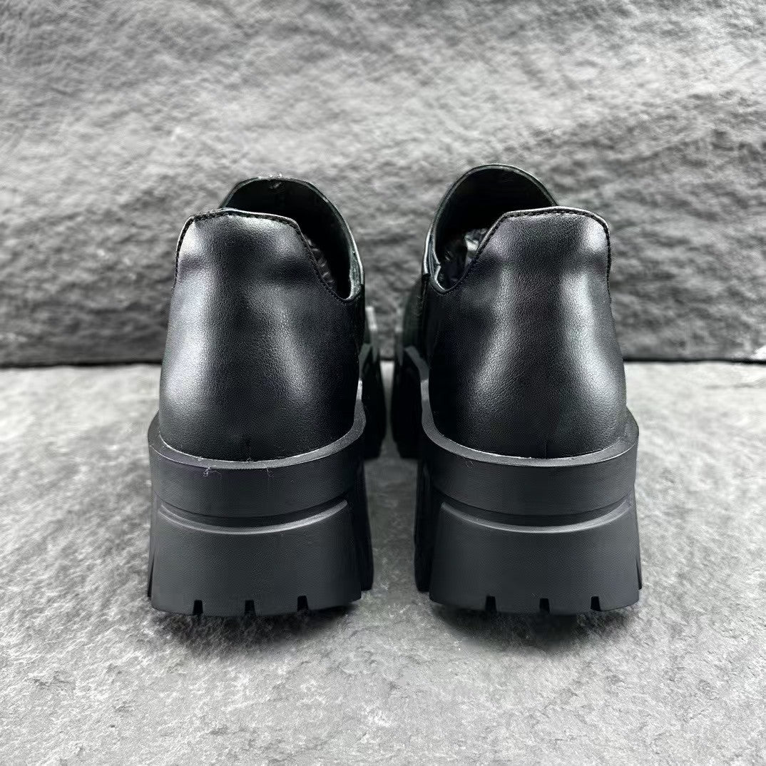 Men's and women's shoeless derby shoes