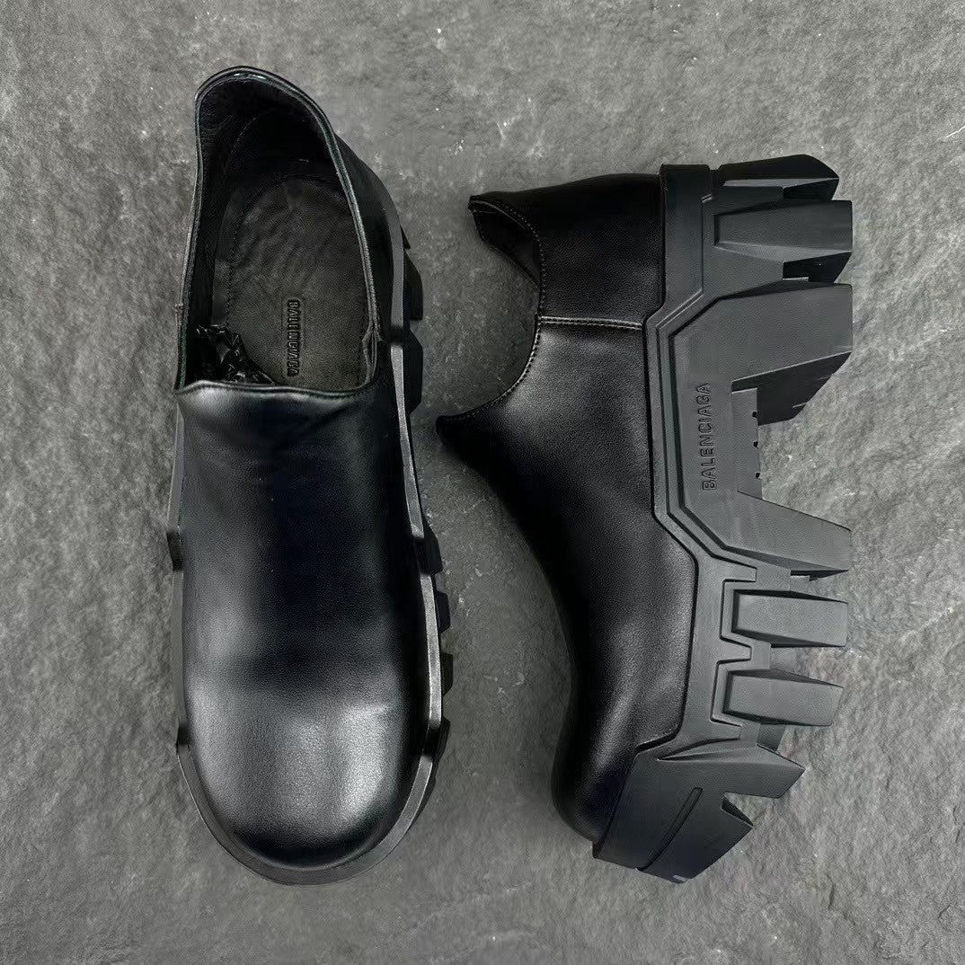Men's and women's shoeless derby shoes