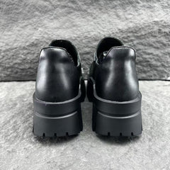 Men's and women's shoeless derby shoes