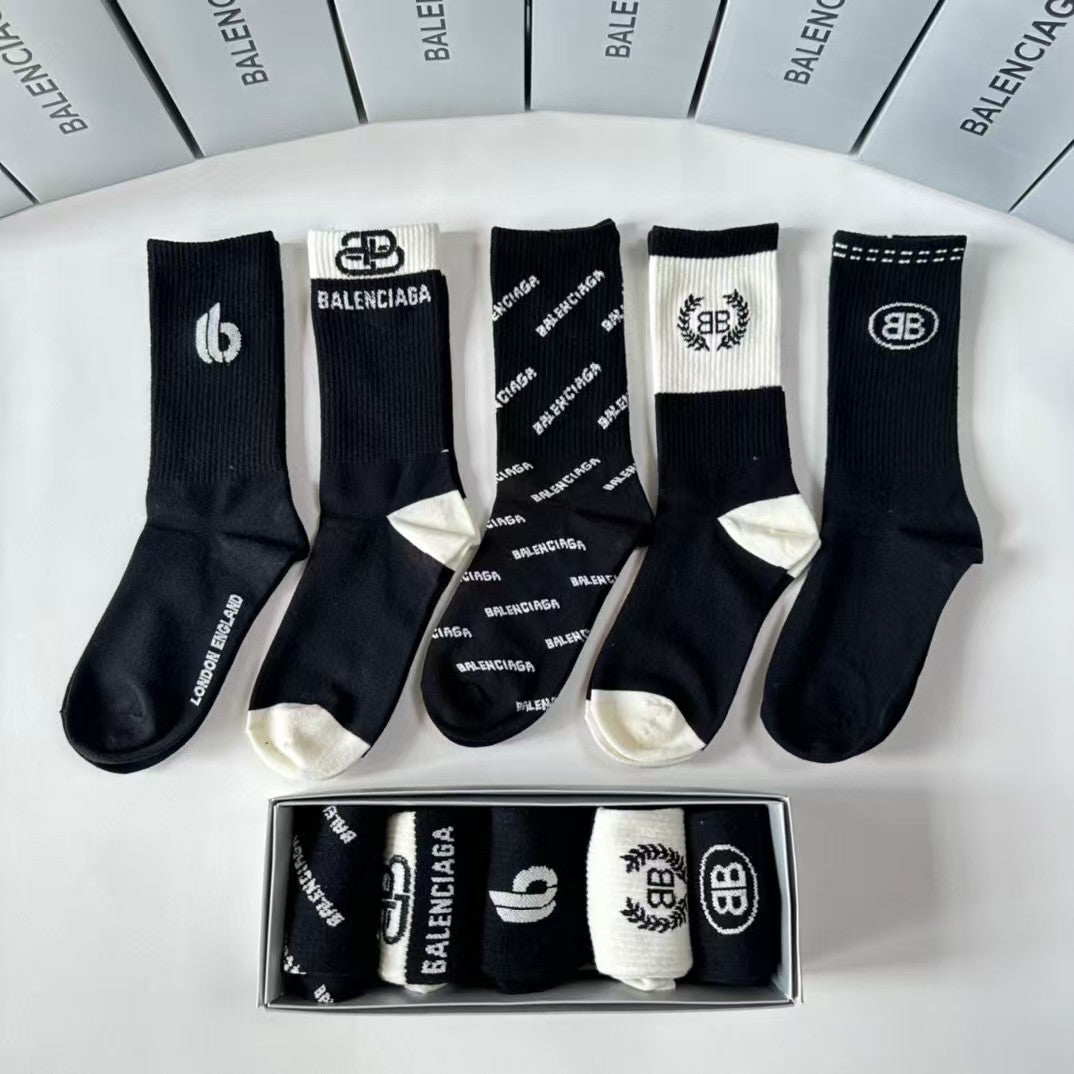 Long tube pile socks socks
