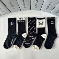 Long tube pile socks socks