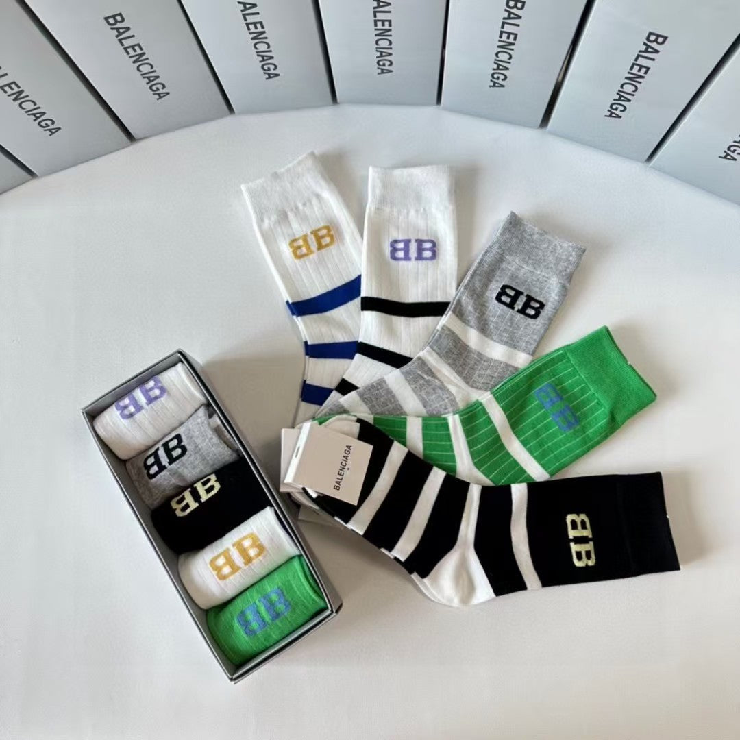 Long tube pile socks socks