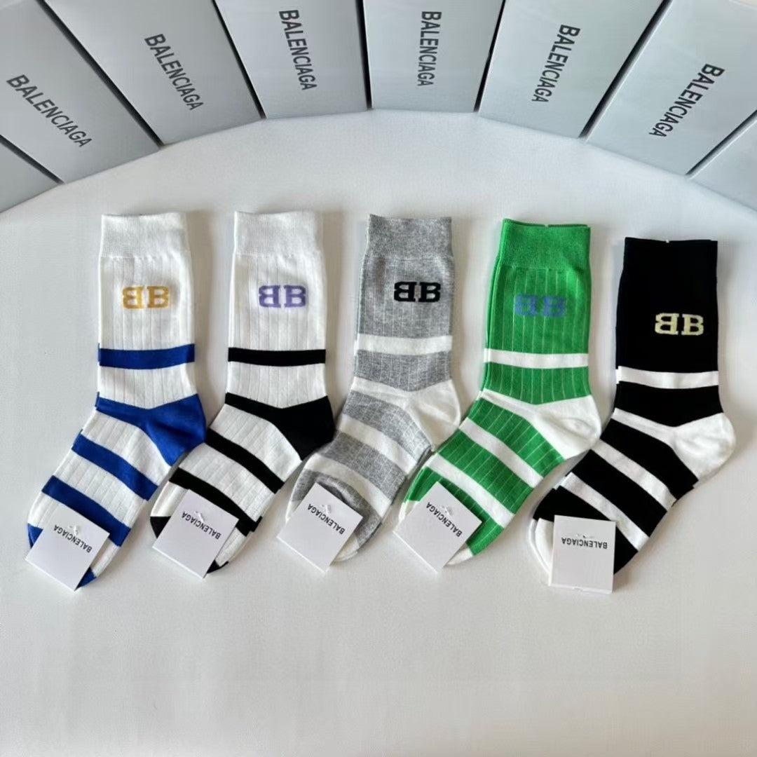 Long tube pile socks socks