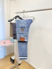 New spring and summer denim pants