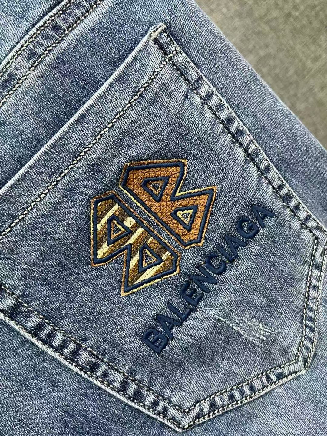New spring and summer denim pants