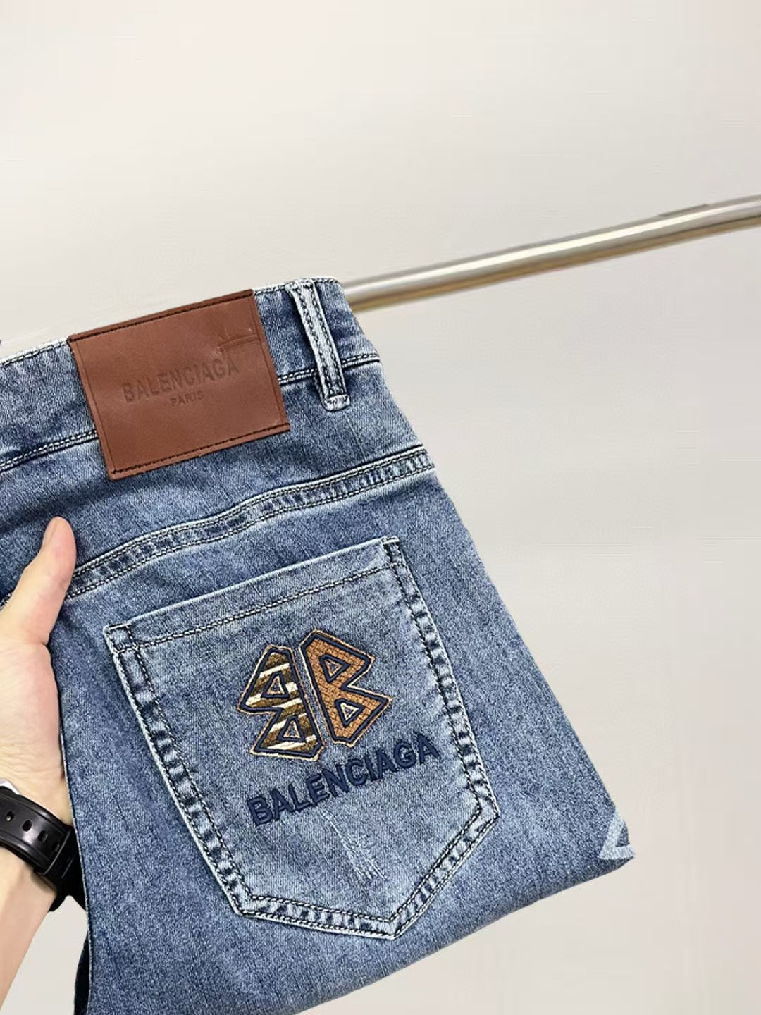 New spring and summer denim pants