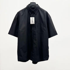 New red signature tape short sleeved shirt