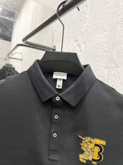 Short sleeved lapel polo shirt