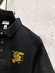 Short sleeved lapel polo shirt