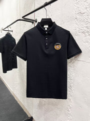 Short sleeved lapel polo shirt