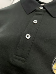 Short sleeved lapel polo shirt