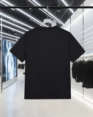 Round neck short sleeved T-shirt