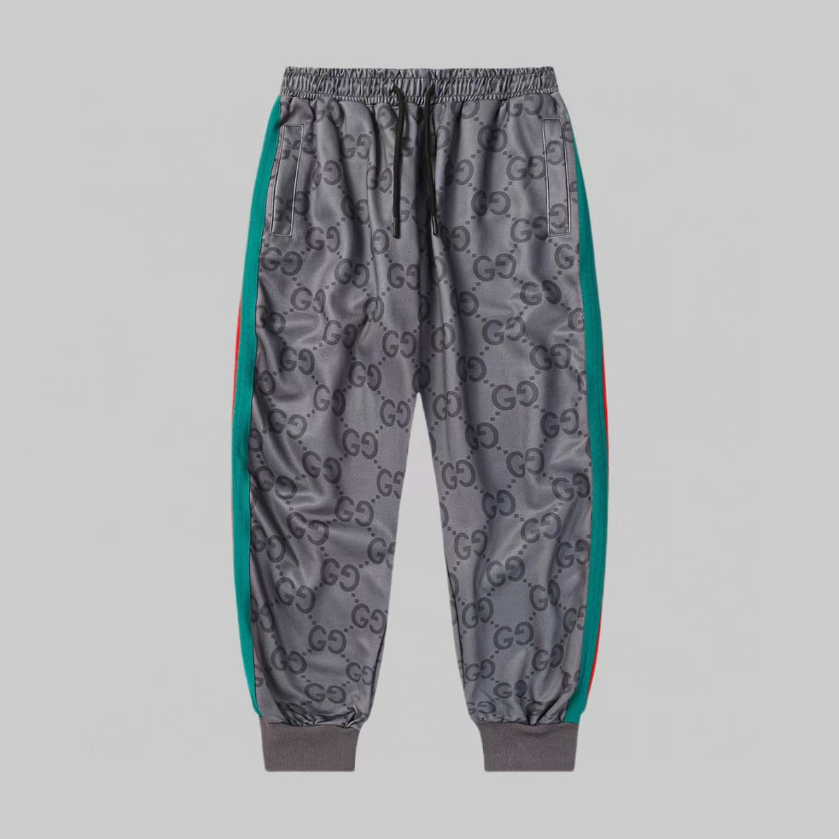 New woven belt pants