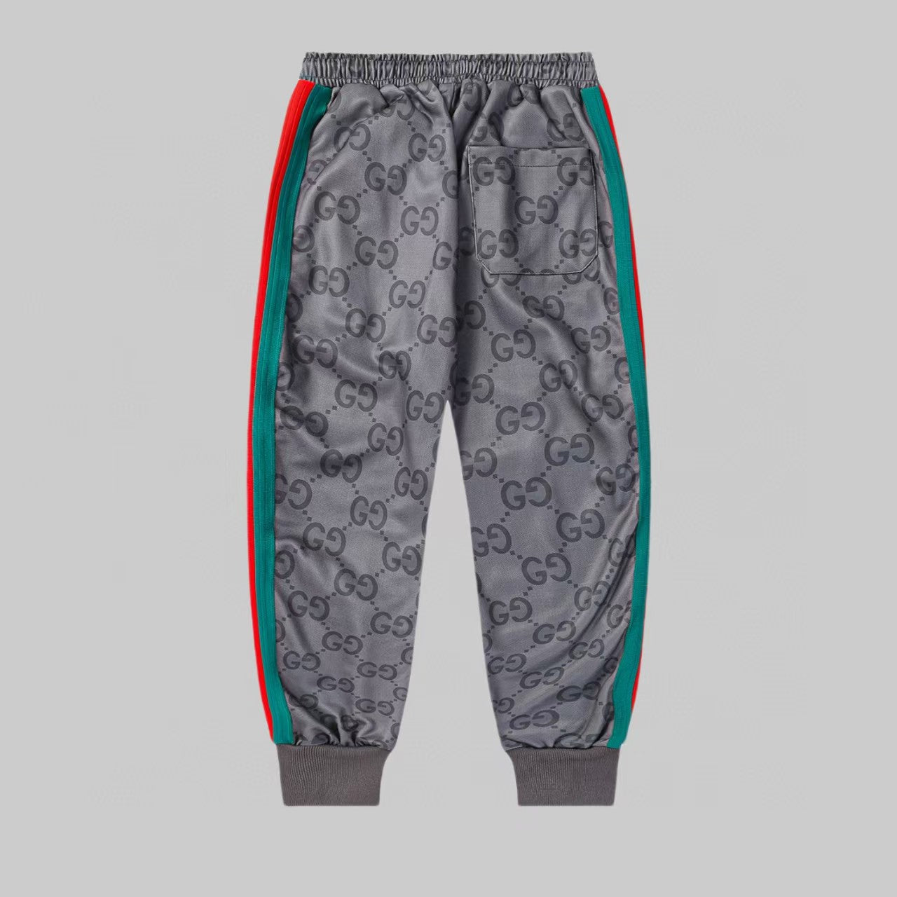 New woven belt pants