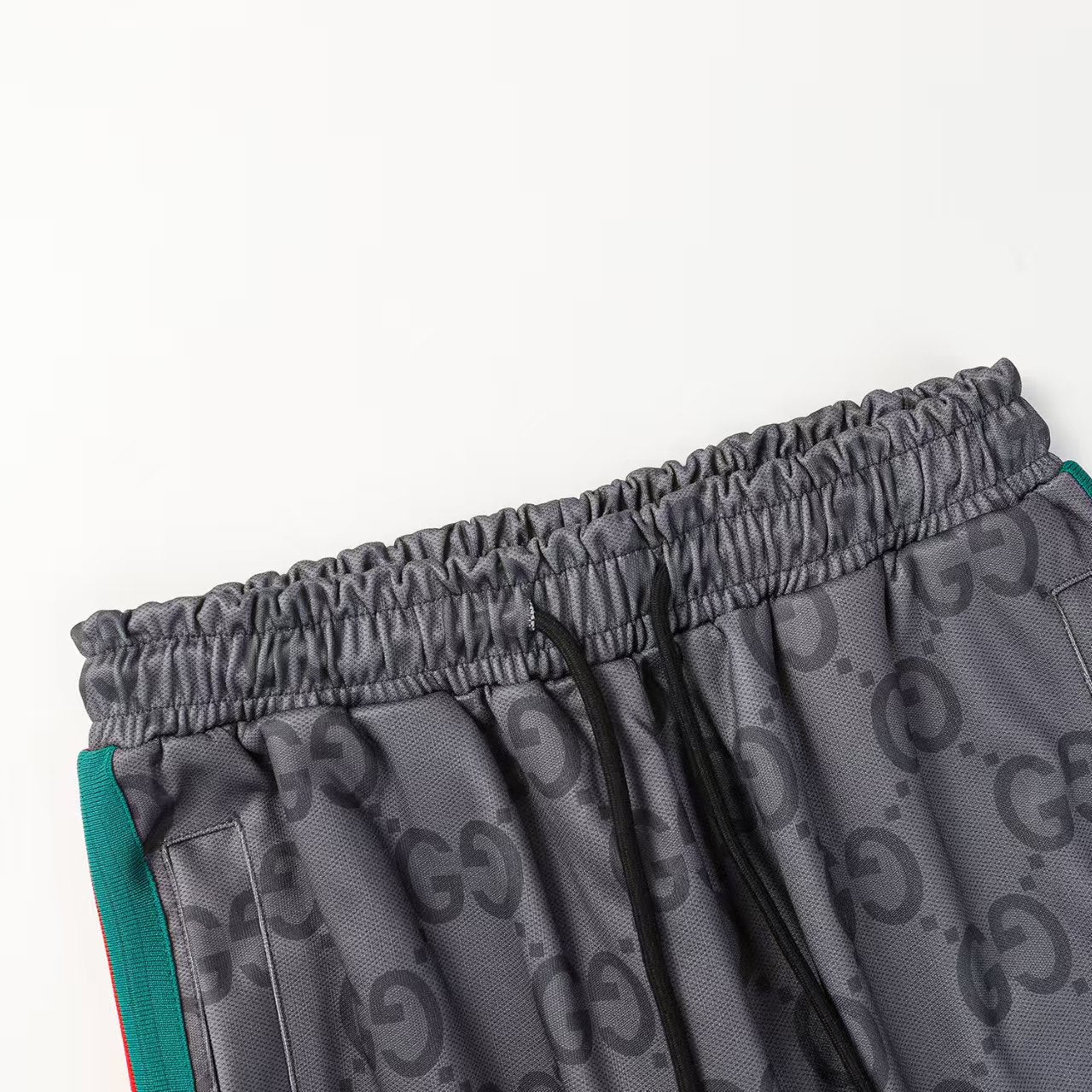 New woven belt pants