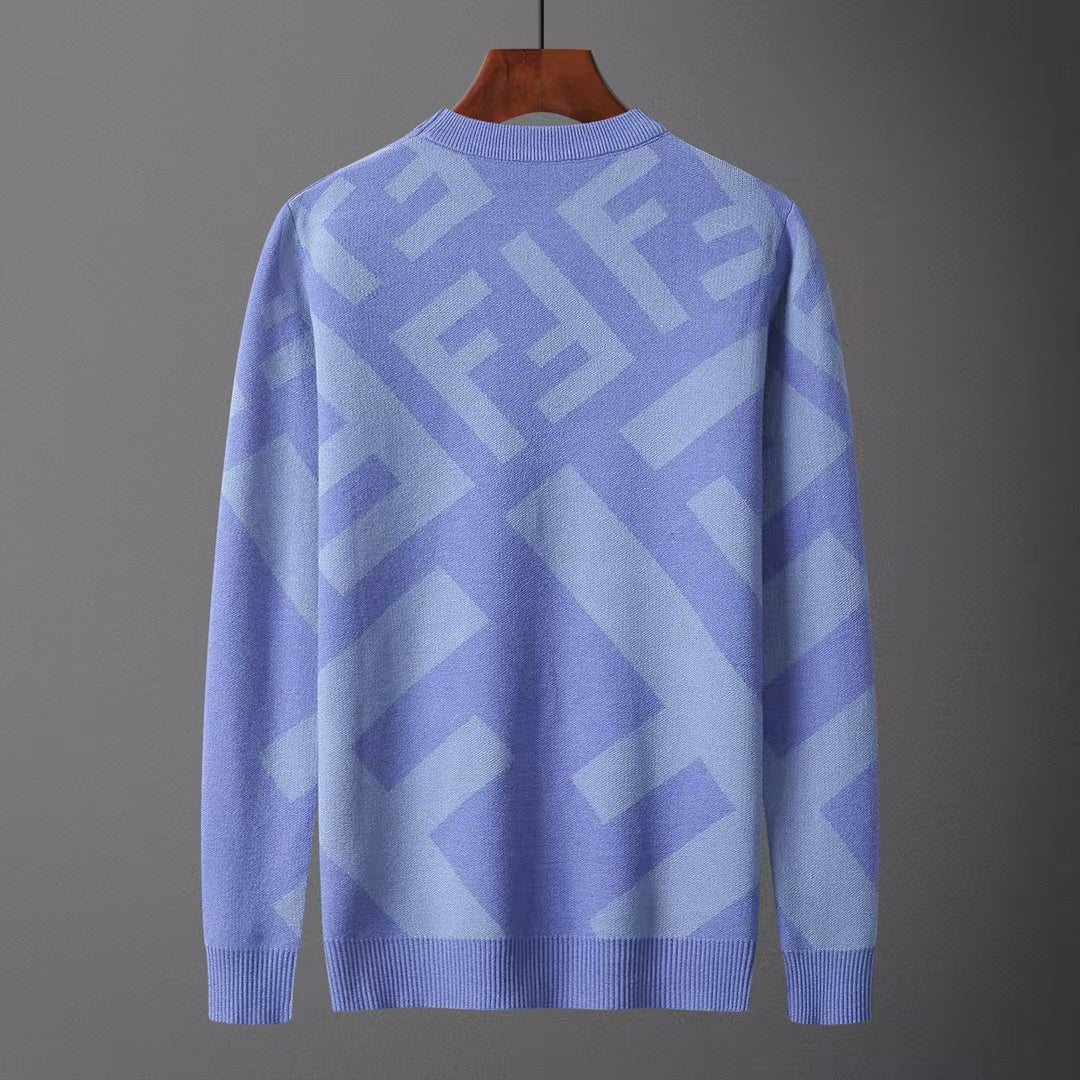 Autumn and winter new round neck pullover sweater