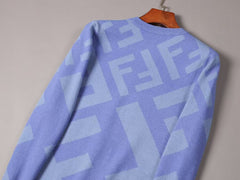 Autumn and winter new round neck pullover sweater